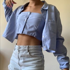 *SOLD* REWORKED BUTTON DOWN JACKET